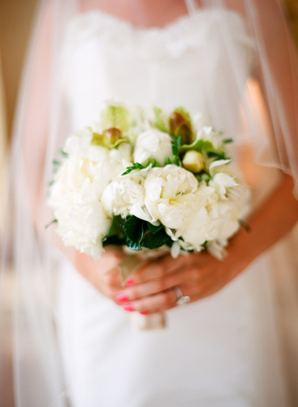 bridal bouquet wedding photo by Elizabeth Messina Photography